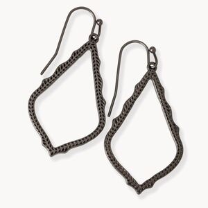 Kendra Scott Sophia Drop Earrings in Gunmetal
